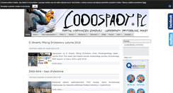 Desktop Screenshot of lodospady.pl